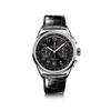 Watch Breitling Premier B01 Chronograph 42 Black Dial Stainless Steel Alligator Strap Hardy Brothers Jewellers