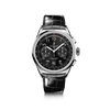 Watch Breitling Premier B01 Chronograph 42 Black Dial Stainless Steel Alligator Strap Hardy Brothers Jewellers