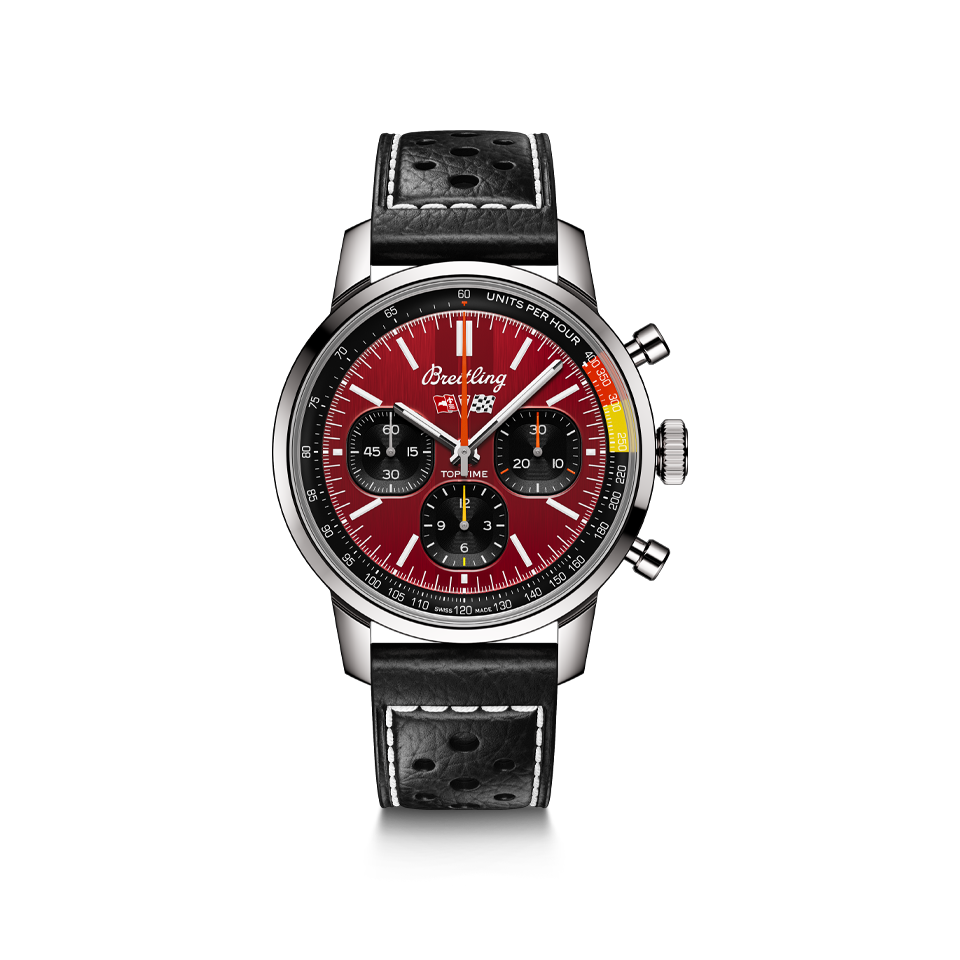 Watch Breitling Top Time B01 Classic Cars Chevrolet Corvette Hardy Brothers Jewellers