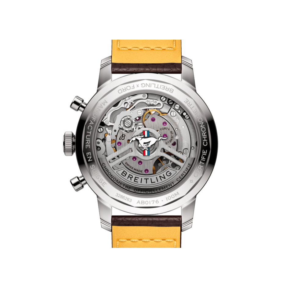 Watch Breitling Top Time B01 Classic Cars Ford Mustang Hardy Brothers Jewellers