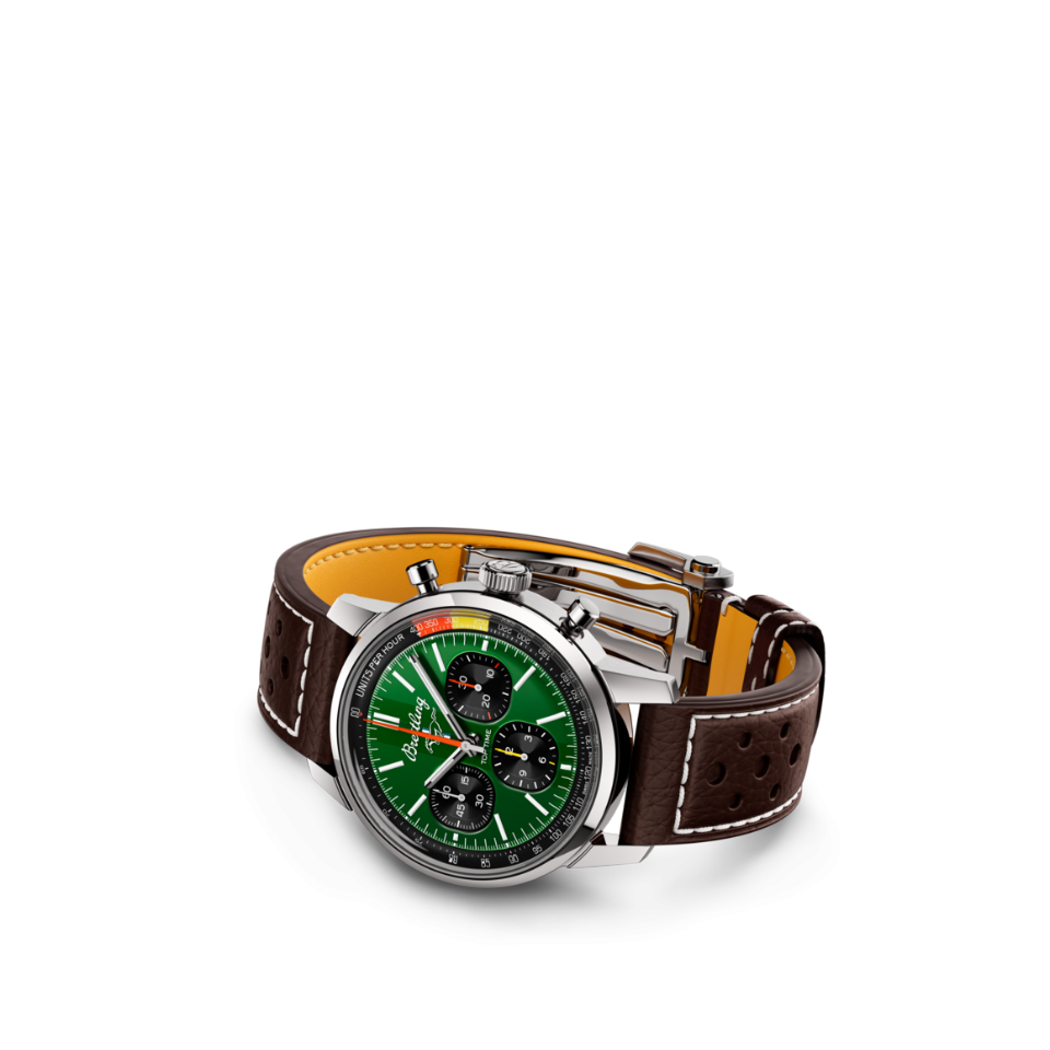 Watch Breitling Top Time B01 Classic Cars Ford Mustang Hardy Brothers Jewellers