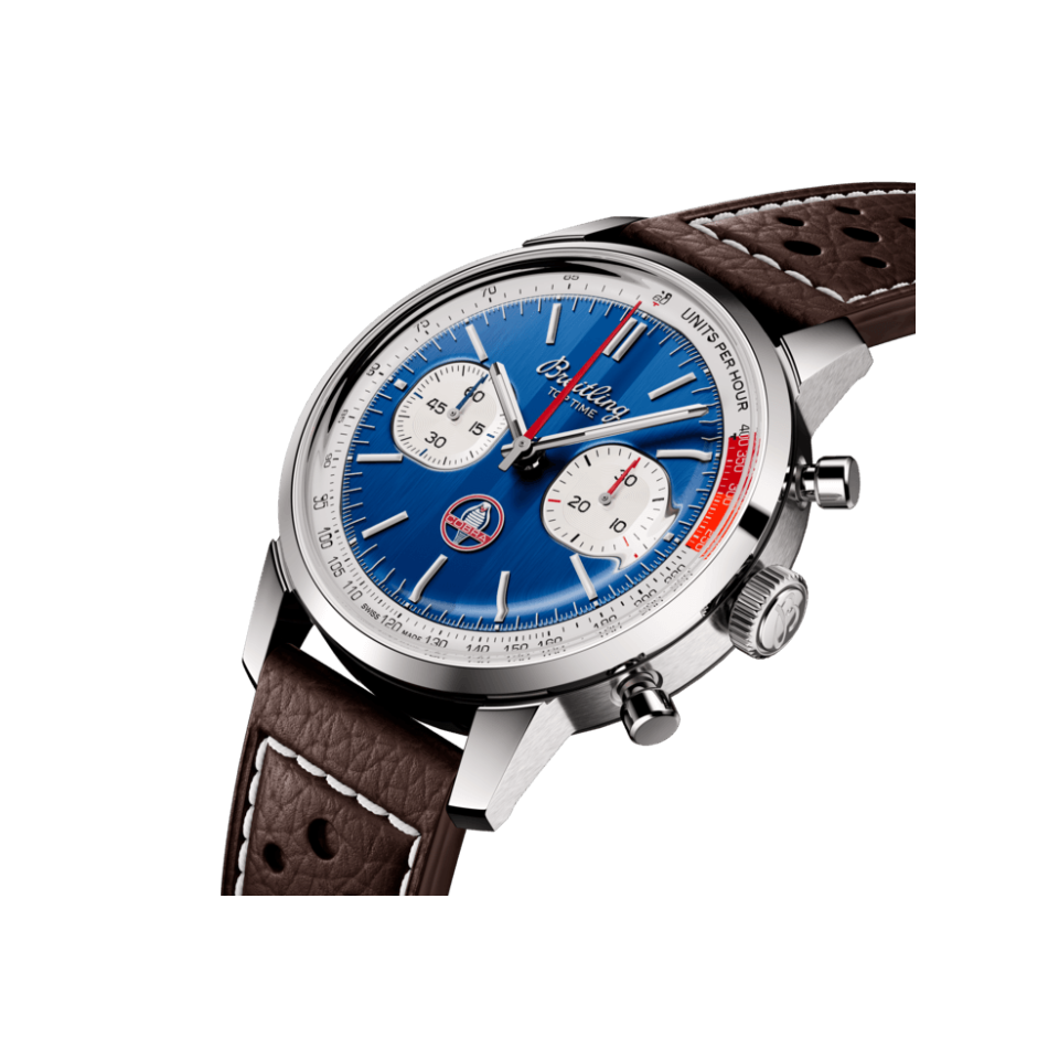 Watch Breitling Top Time B01 Classic Cars Shelby Cobra Hardy Brothers Jewellers