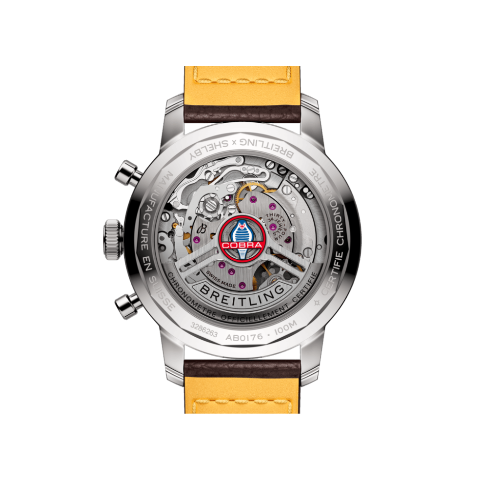 Watch Breitling Top Time B01 Classic Cars Shelby Cobra Hardy Brothers Jewellers