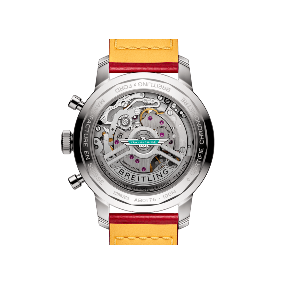 Watch Breitling Top Time B01 Classic Cars Ford Thunderbird Hardy Brothers Jewellers