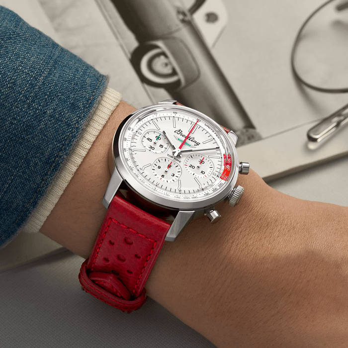 Watch Breitling Top Time B01 Classic Cars Ford Thunderbird Hardy Brothers Jewellers