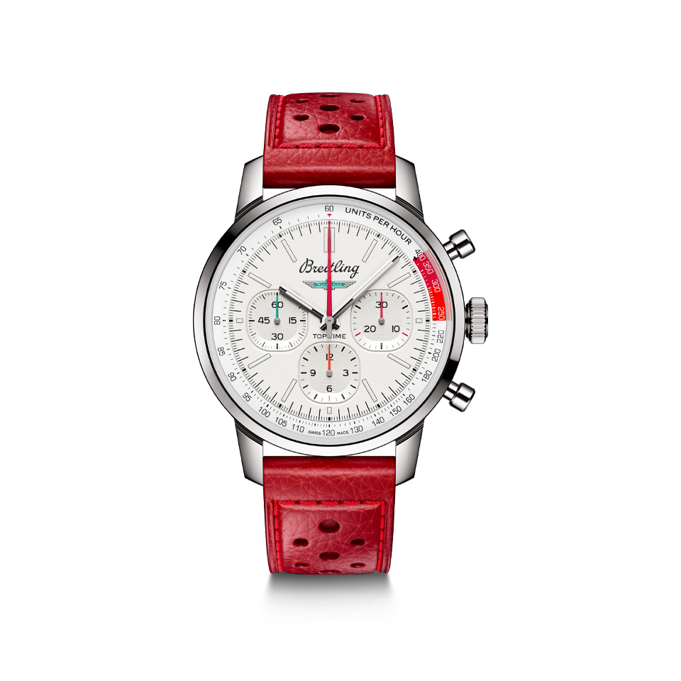 Watch Breitling Top Time B01 Classic Cars Ford Thunderbird Hardy Brothers Jewellers