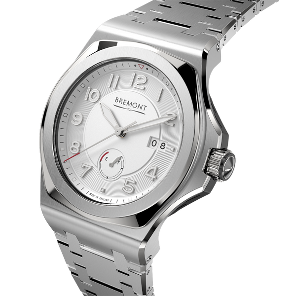 Bremont Supernova Albus Stainless Steel Automatic Watch Hardy Brothers Jewellers