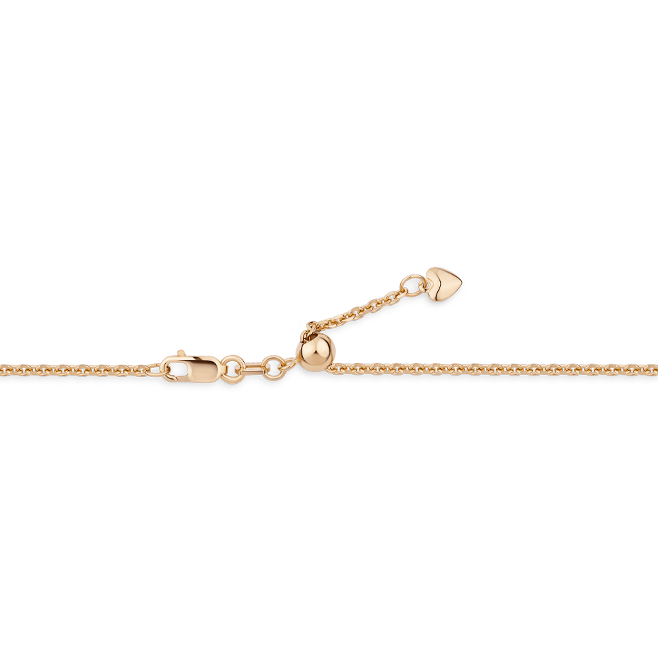 Cable Link Chain Necklace in 18ct Rose Gold - Hardy Brothers Jewellers