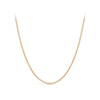 Cable Link Chain Necklace in 18ct Rose Gold - Hardy Brothers Jewellers