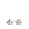 Ear Party Cluster Diamond Stud Earrings in 18ct Rose Gold Hardy Brothers Jewellers