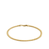 Miami Link Chain Bracelet in 18ct Yellow Gold - Hardy Brothers Jewellers