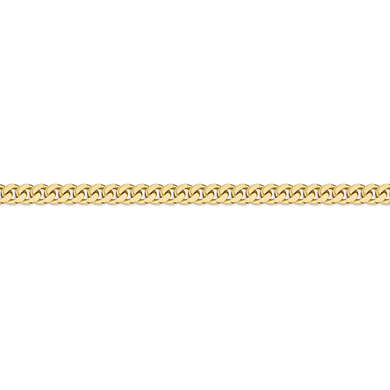 500mm Curb Link Chain Necklace in 18ct Yellow Gold Hardy Brothers Jewellers