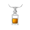 Deakin & Francis Longhorn Crystal Decanter