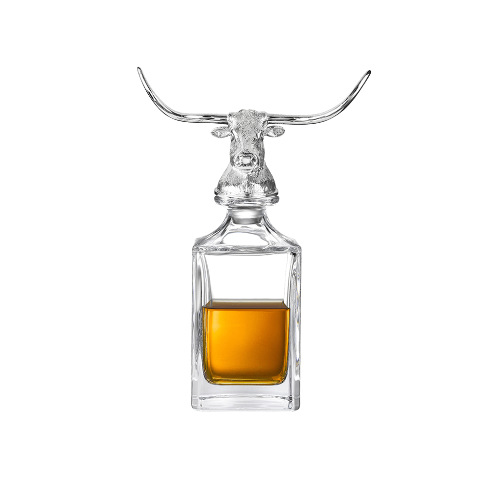 Deakin & Francis Longhorn Crystal Decanter