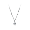 0.25ct Pear Cut Diamond Pendant in 18ct White Gold Hardy Brothers Jewellers