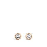 Ear Party 0.10ct Mini Diamond Studs in 18ct Rose Gold