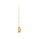 Multi-set Emerald Shape Diamond Necklace in 18ct Yellow Gold