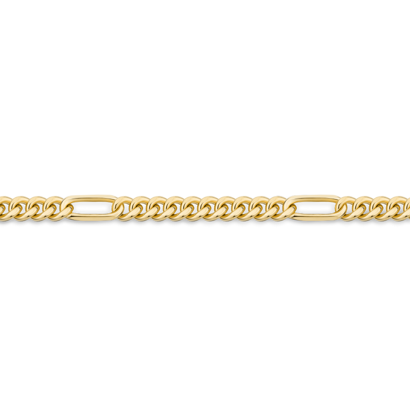 Figaro Chain in 18ct Yellow Gold Hardy Brothers Jewellers