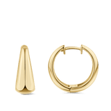 Graduated Huggie Earrings in 18ct Yellow Gold | Hardy Brothers Jewellers