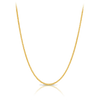 Wheat Chain Necklace in 18ct Yellow Gold