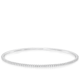 Quintessential 2.00 Carat Diamond Bangle in 18ct White Gold