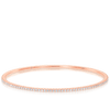 Quintessential 2.00 Carat Diamond Bangle in 18ct Rose Gold