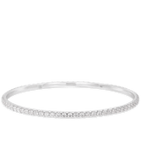 Quintessential 5.00 Carat Diamond Bangle in 18ct White Gold