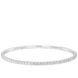 Quintessential 5.00 Carat Diamond Bangle in 18ct White Gold Hardy Brothers Jewellers