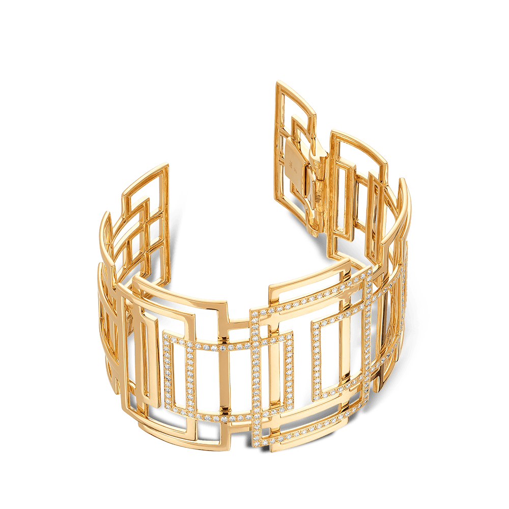 Kalon Diamond Cuff Hardy Brothers Jewellers