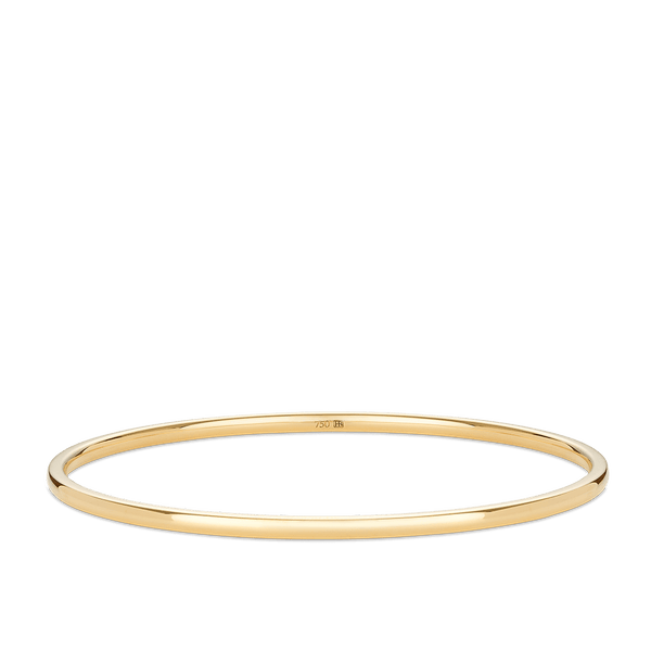 Quintessential Gold Bangle in 18ct Yellow Gold Hardy Brothers 