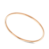 Quintessential Gold Bangle in 18ct Rose Gold