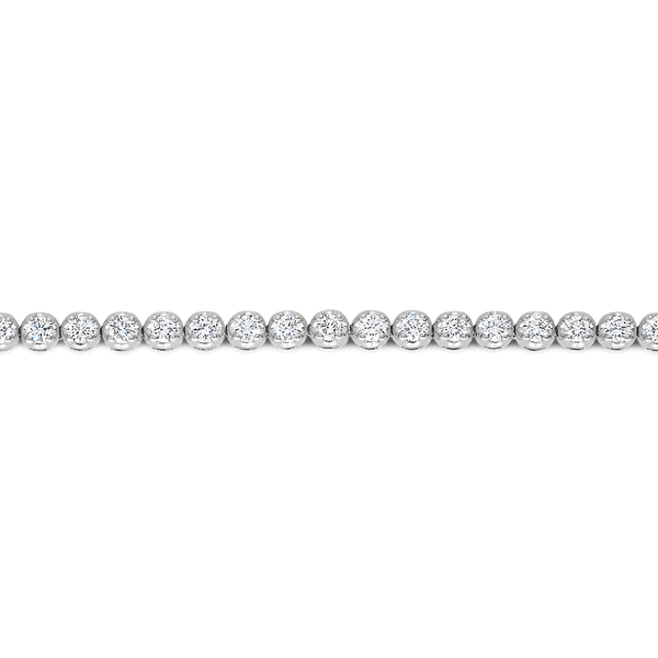 Quintessential 3.00 Carat Diamond Tennis Bracelet in 18ct White Gold Hardy Brothers 