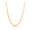 Curb Link Chain Necklace in 18ct Yellow Gold