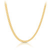 Miami Link Chain Necklace in 18ct Yellow Gold