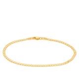 Curb Link Chain Bracelet in 18ct Yellow Gold Hardy Brothers
