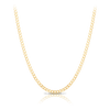 Curb Link Chain Necklace in 18ct Yellow Gold