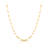 Curb Link Chain Necklace in 18ct Yellow Gold