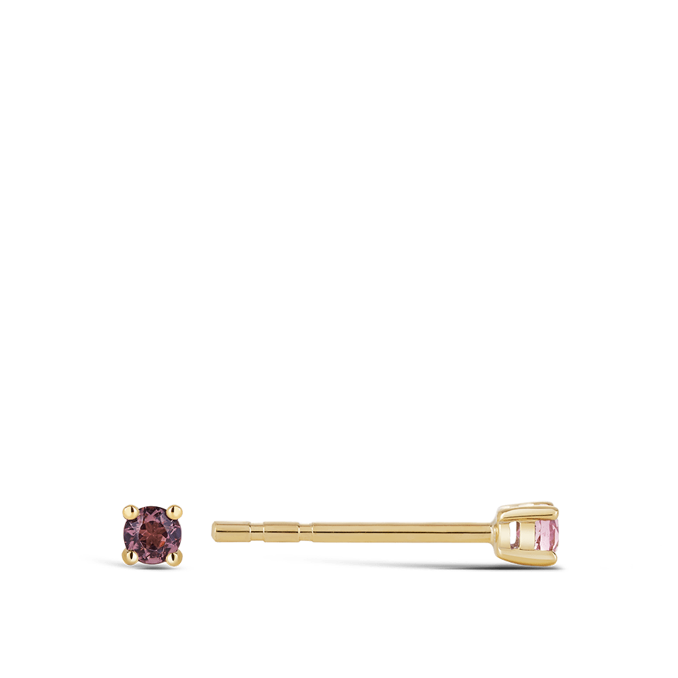 Ear Party Mini 18ct Gold Tourmaline Stud Earrings