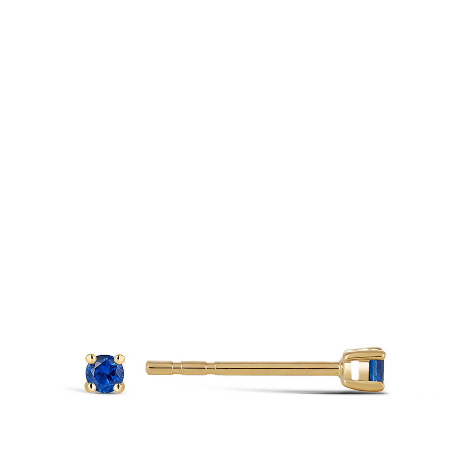 Ear Party Mini 18ct Gold Sapphire Stud Earrings