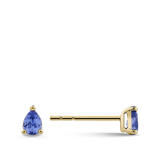 Ear Party Petite 18ct Gold Tanzanite Stud Earrings