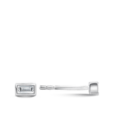 Ear Party Baguette Cut Diamond Studs in 18ct White Gold