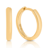 Quintessential Hoop Earrings in 18ct Yellow Gold