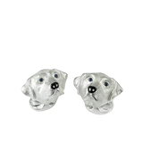Sterling Silver Labrador Cufflinks Hardy Brothers Jewellers