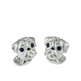 Sterling Silver Pug Cufflinks Hardy Brothers Jewellers