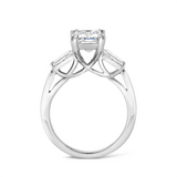 3.34ct 3 Stone Diamond Engagement Ring - Vault Collection