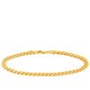 Miami Link Chain Bracelet in 18ct Yellow Gold