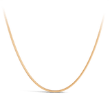 Snake Chain Necklace in 18ct Yellow Gold