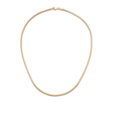 Snake Chain Necklace in 18ct Yellow Gold