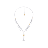 Vault® 5.45 Carat Yellow Diamond and 16.78 Carat White Diamond Necklace in 18ct Yellow and White Gold