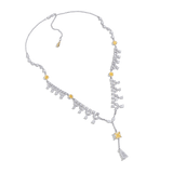 Vault 22.23 Carat Yellow and White Diamond Necklace Hardy Brothers